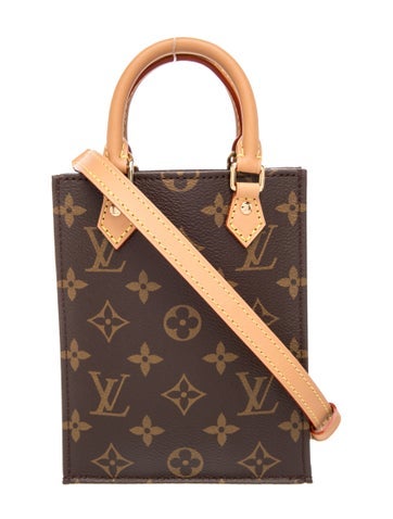 LV Monogram Sac Plat Petit