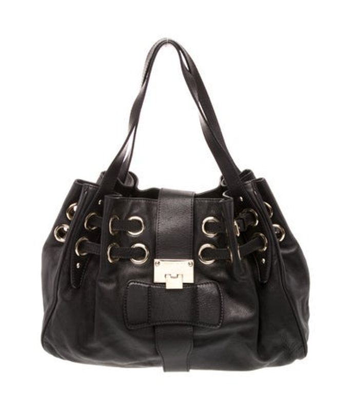Jimmy Choo Choo Leather Shoulder Bag