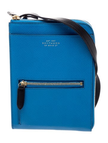 Smythson Leather Crossbody Bag