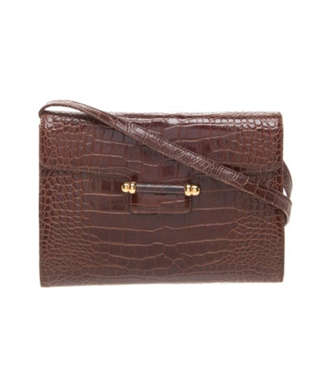 Bally Crocodile Crossbody Bag Vintage