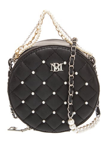 Badgley Mischka Leather Clutch