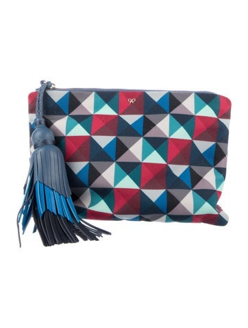 Anya Hindmarch Canvas Messenger Bag