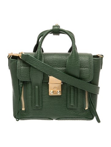 Leather Top Handle Bag