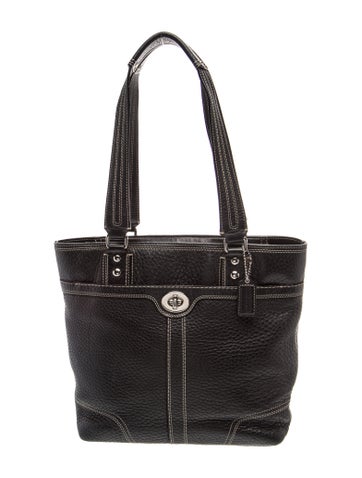 Leather Top Handle Bag