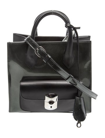 Balenciaga Patent Leather Padlock All Afternoon