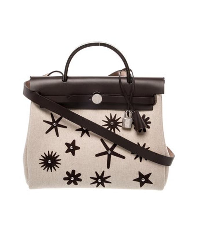 Hermes 2024 Toile H Hobnailed Herbag Zip 31