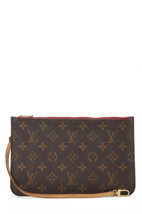Monogram Canvas Neverfull Pouch MM NM
