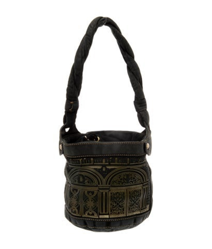 Fendi Suede Shoulder Bag