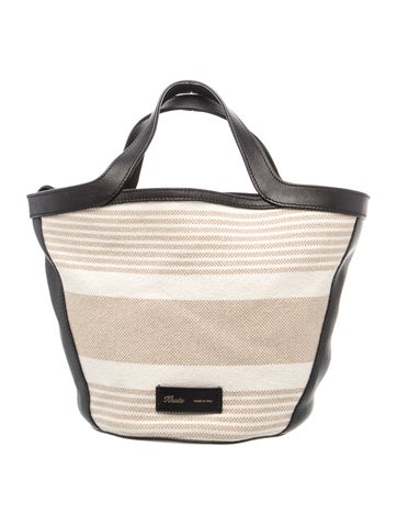 Khaite Leather Top Handle Bag