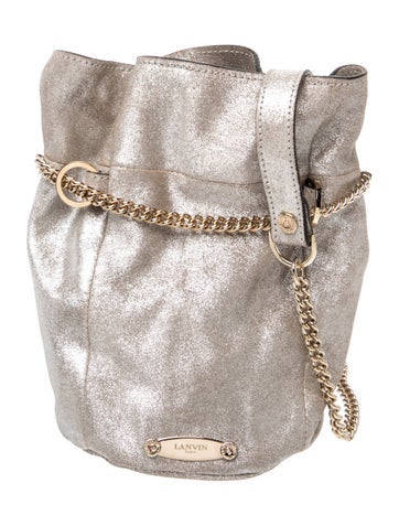 Suede Bucket Bag