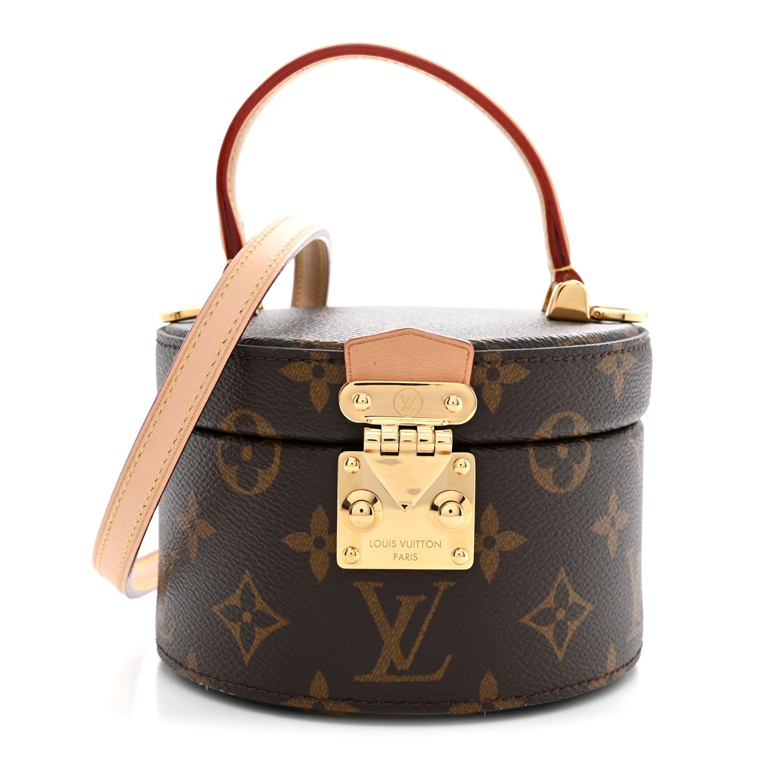 Louis Vuitton Monogram Trunk Lipstick Case