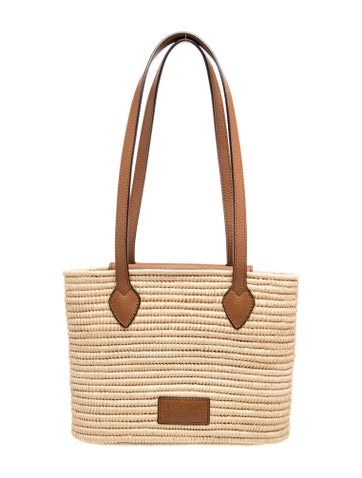 Strathberry Raffia Tote
