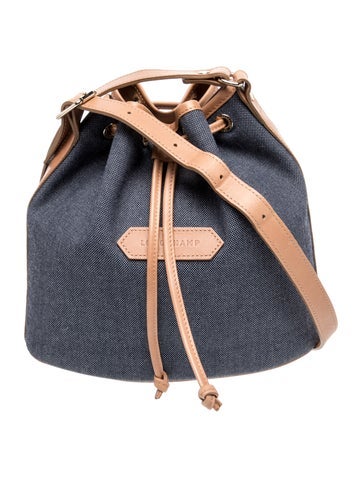Longchamp Canvas Shoulder Bag