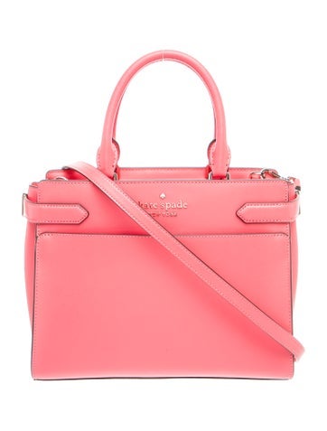 Leather Top Handle Bag