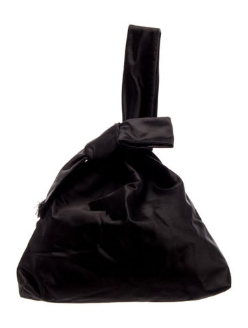 Satin Top Handle Bag