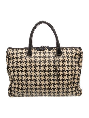 Intrecciato Top Handle Bag Vintage