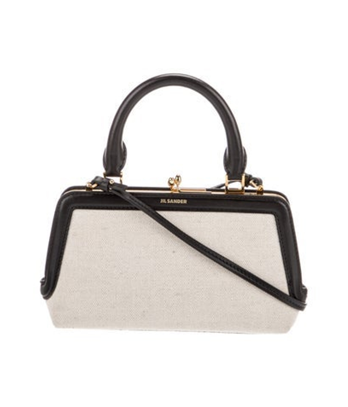 Jil Sander Sander Canvas Shoulder Bag