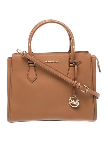 Michael Kors Leather Top Handle Bag