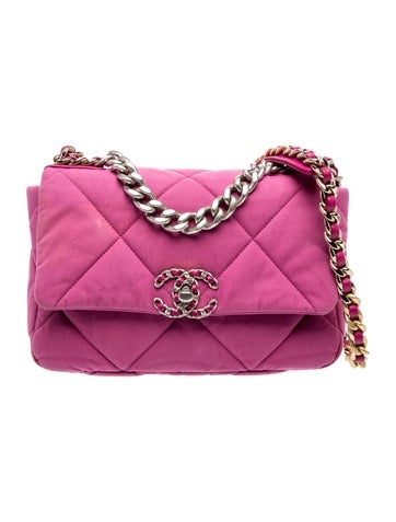 Medium Canvas 19 Flap Bag
