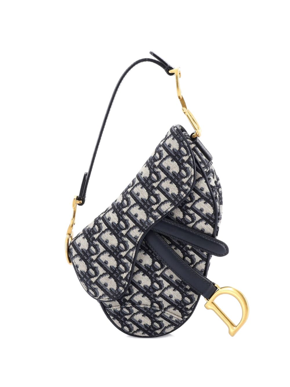 Saddle Handbag Oblique Canvas Mini shoulder bag