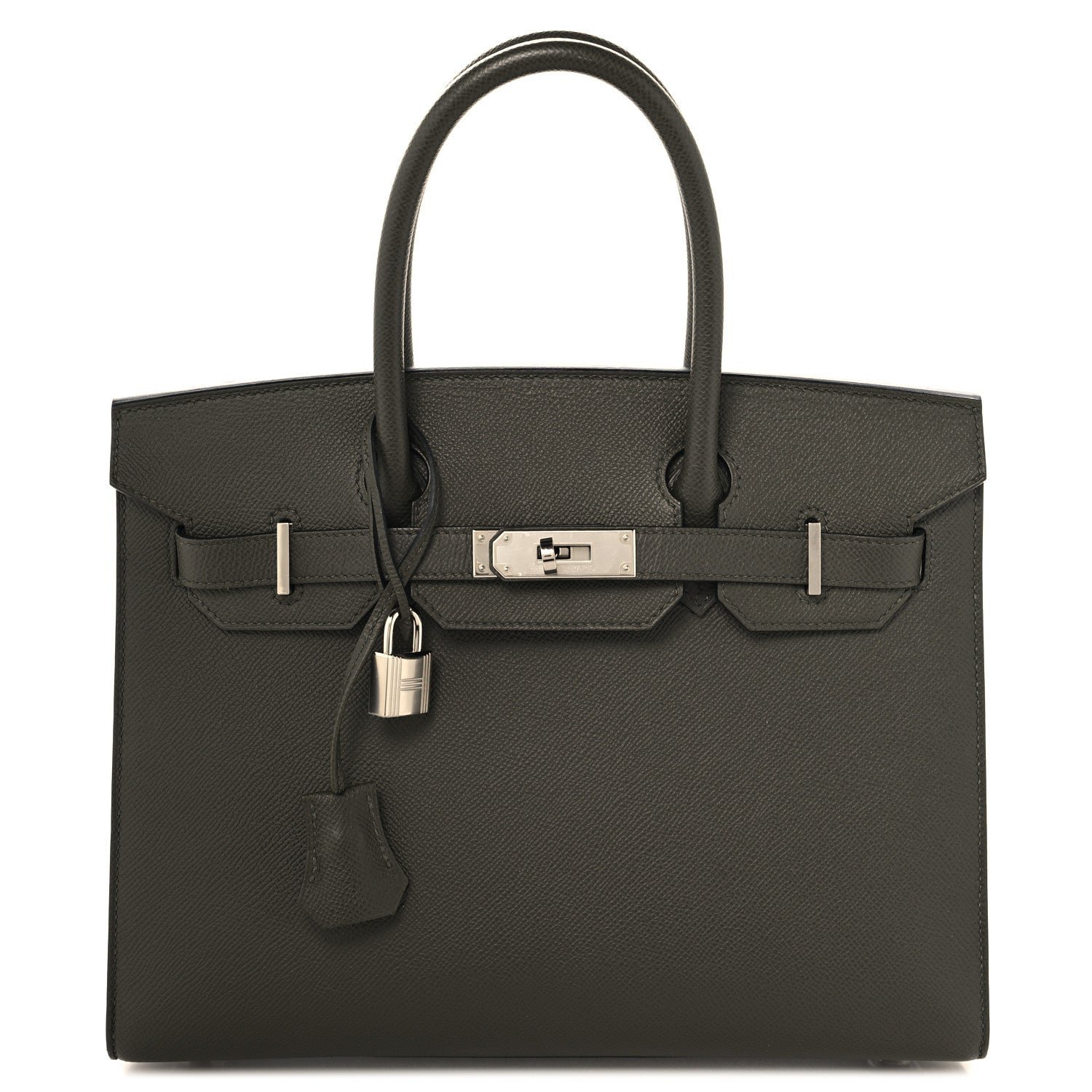 Hermes Epsom Birkin Sellier 30 Vert De Gris