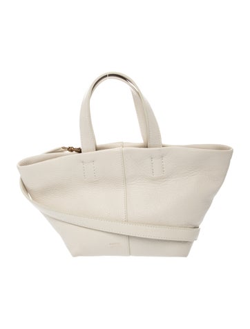 Leather Top Handle Bag