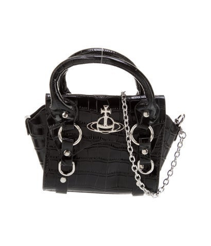 Vivienne Westwood Westwood Leather Top Handle Bag