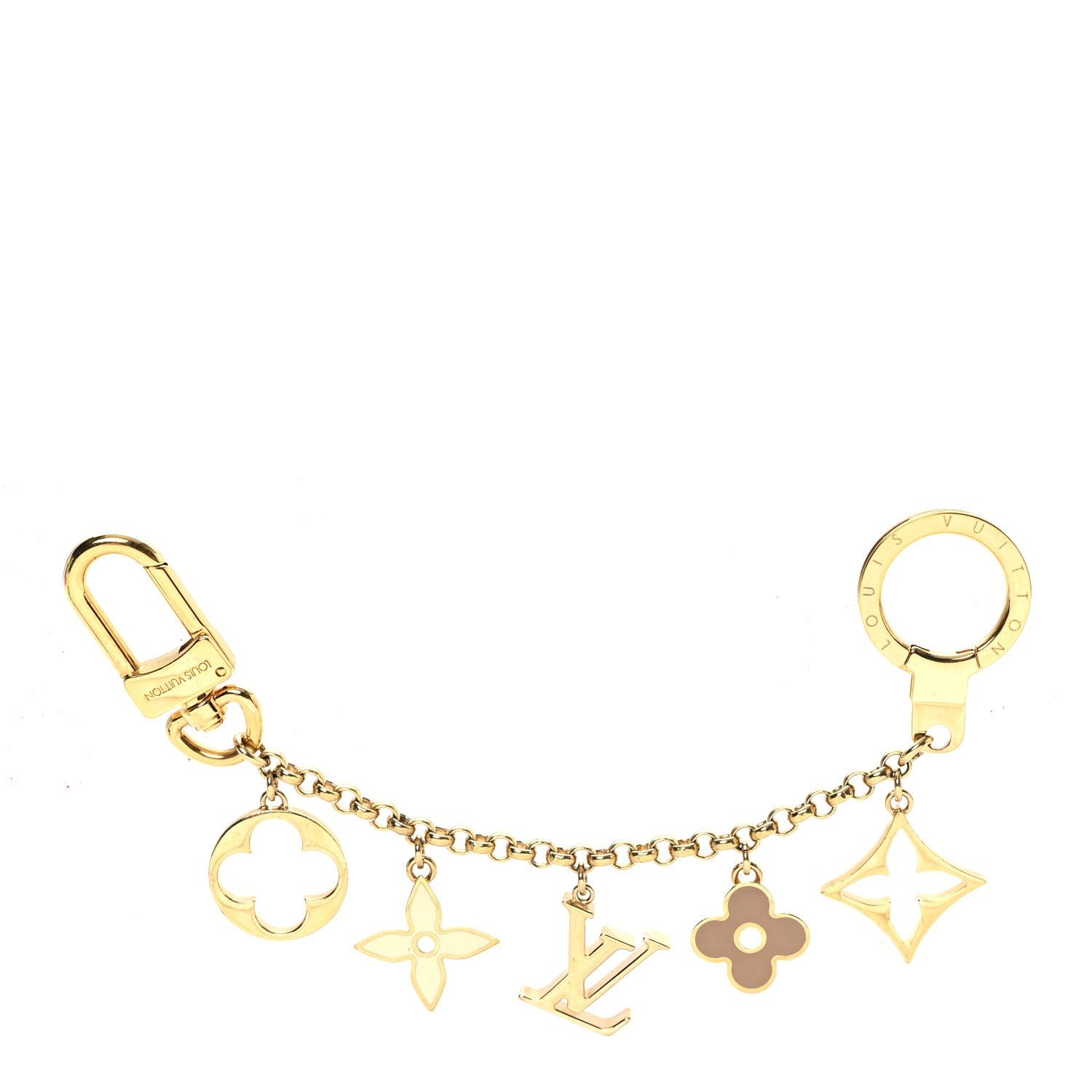 Louis Vuitton Fleur De Monogram Bag Charm Chain