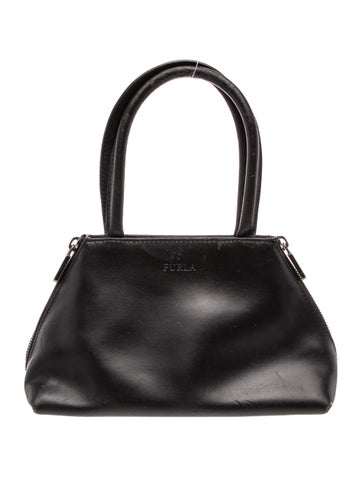 Leather Top Handle Bag