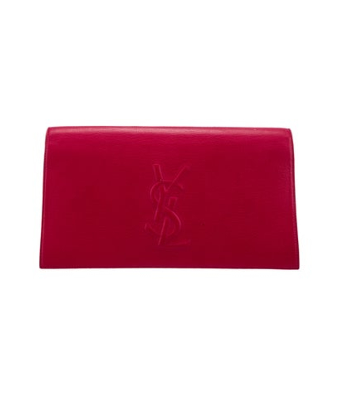 Saint Laurent Saint Laurent Leather Clutch Small