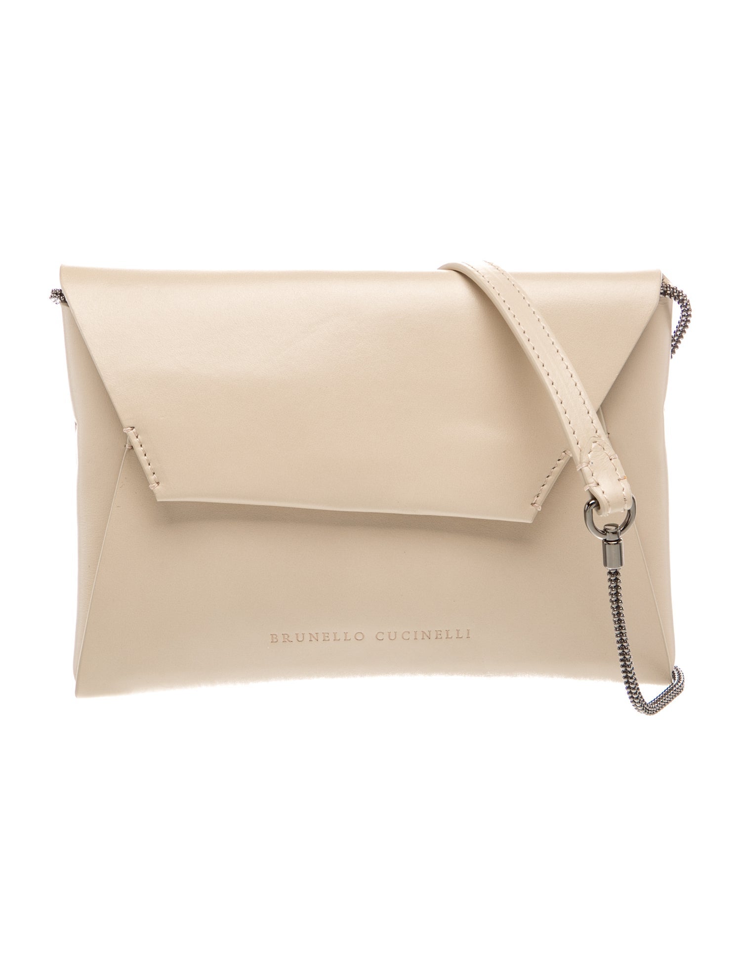Brunello Cucinelli Leather Crossbody Bag w/ Tags