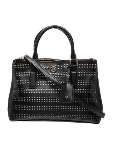 Saffiano Leather Top Handle Bag