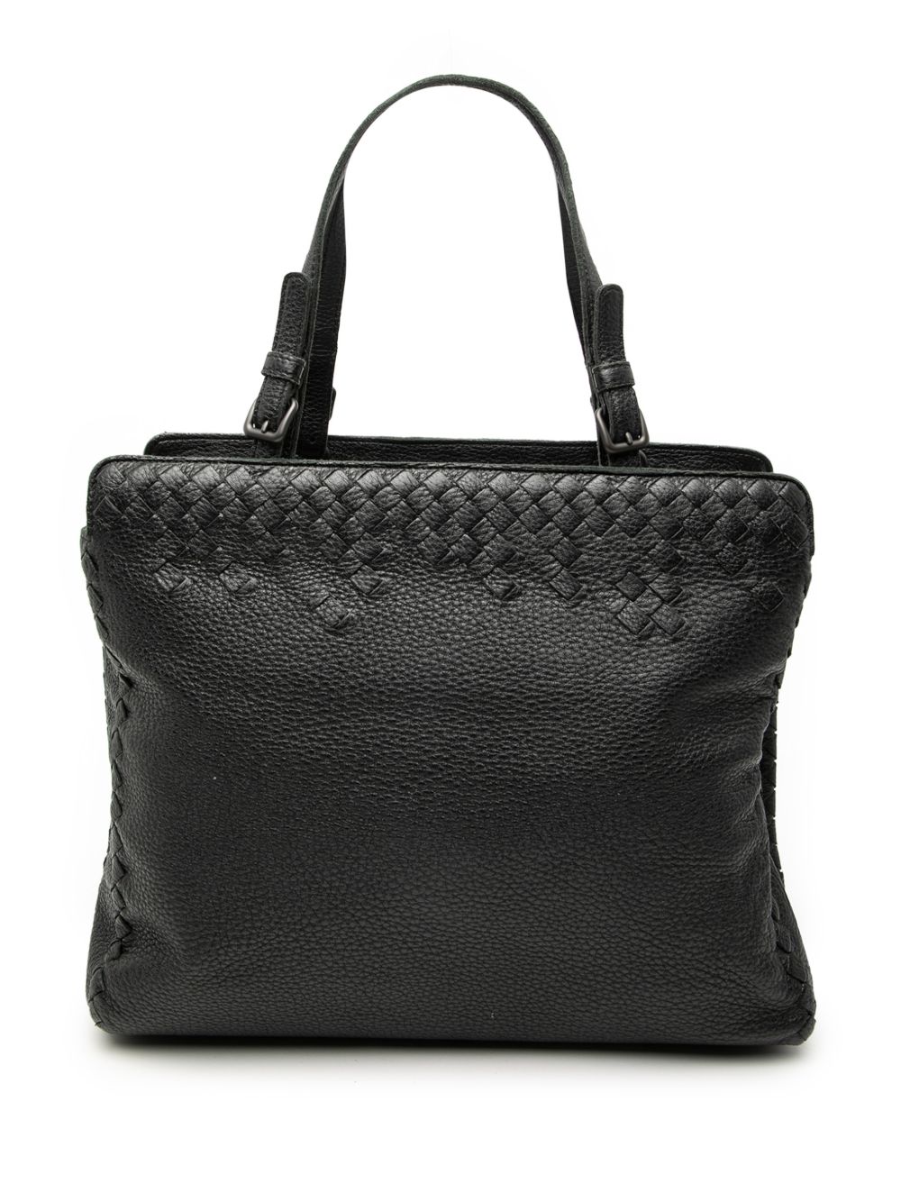 2012-2025 Grained Calfskin Intrecciato tote bag