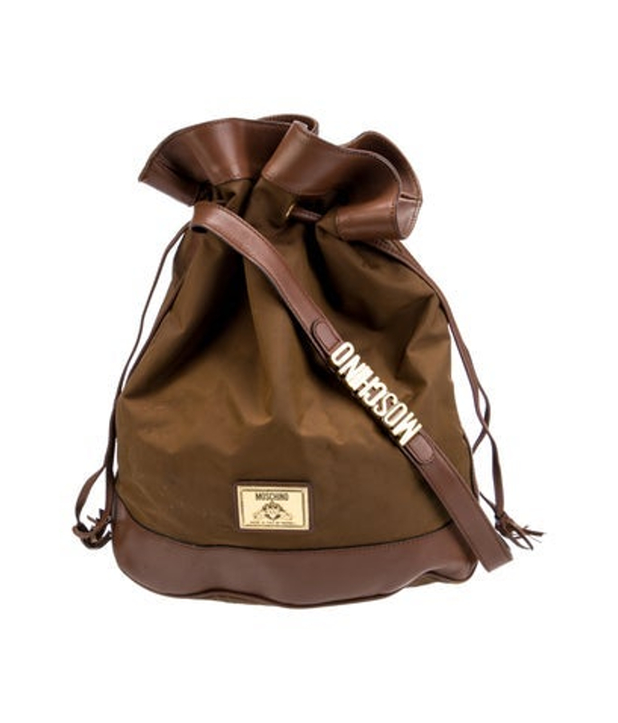 Moschino Signature Bucket Bag