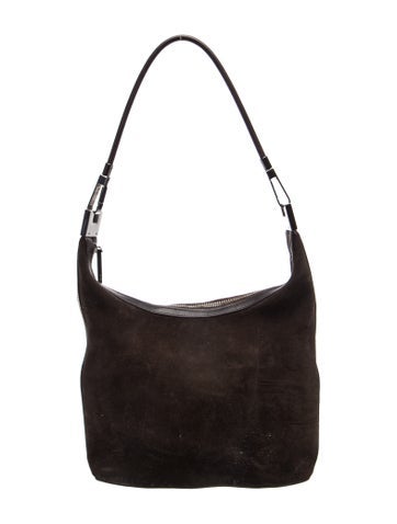 Suede Shoulder Bag Vintage