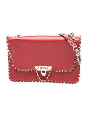 Rockstud Demilune shoulder bag Small