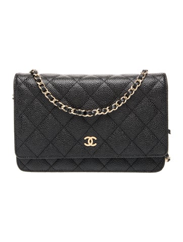 Classic Quilted Wallet On Chain