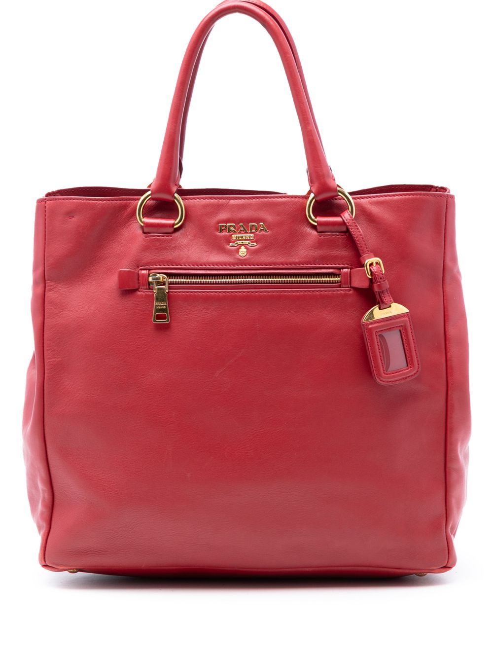 Prada 2013-2025 Vitello Daino Open Convertible Tote satchel