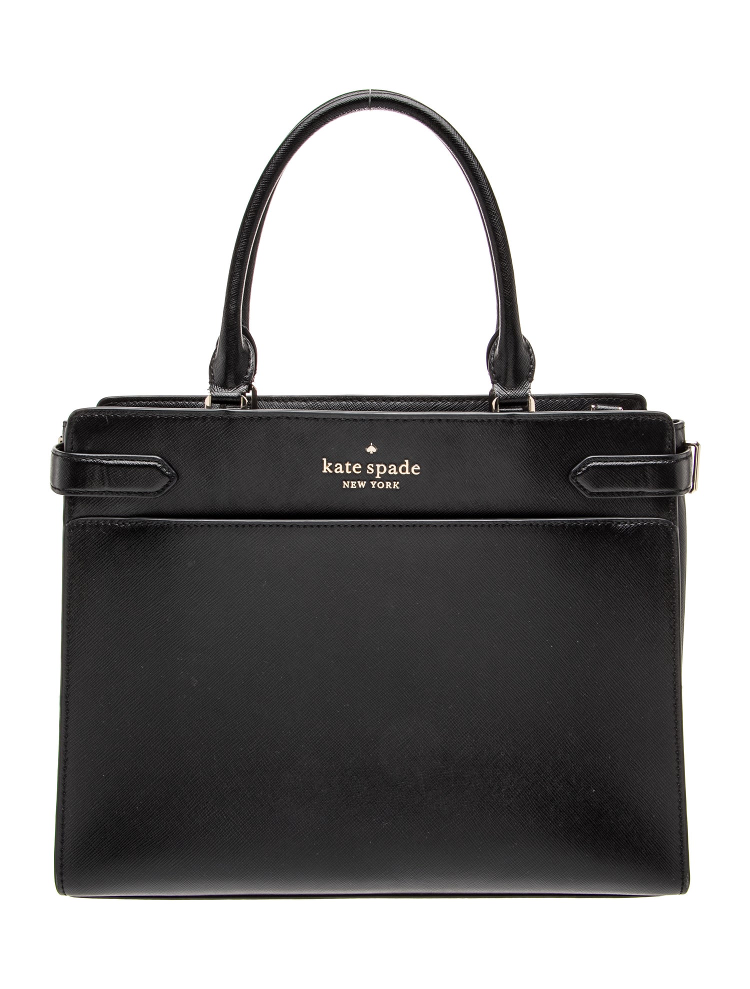 Saffiano Leather Top Handle Bag