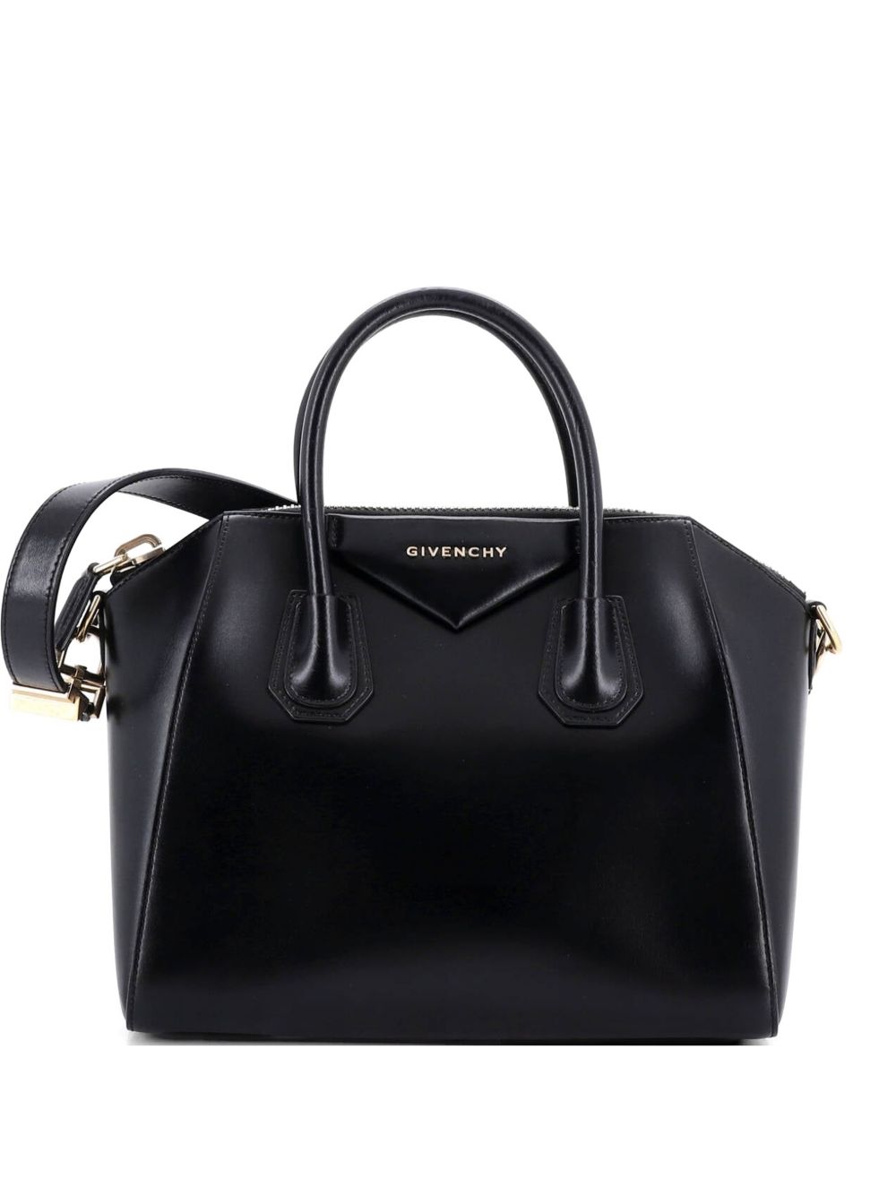 Antigona Bag Glazed Leather Small satchel