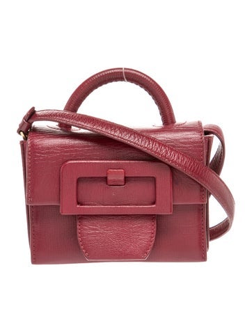 Leather Top Handle Bag