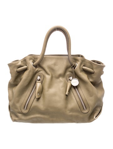 Leather Bucket Bag