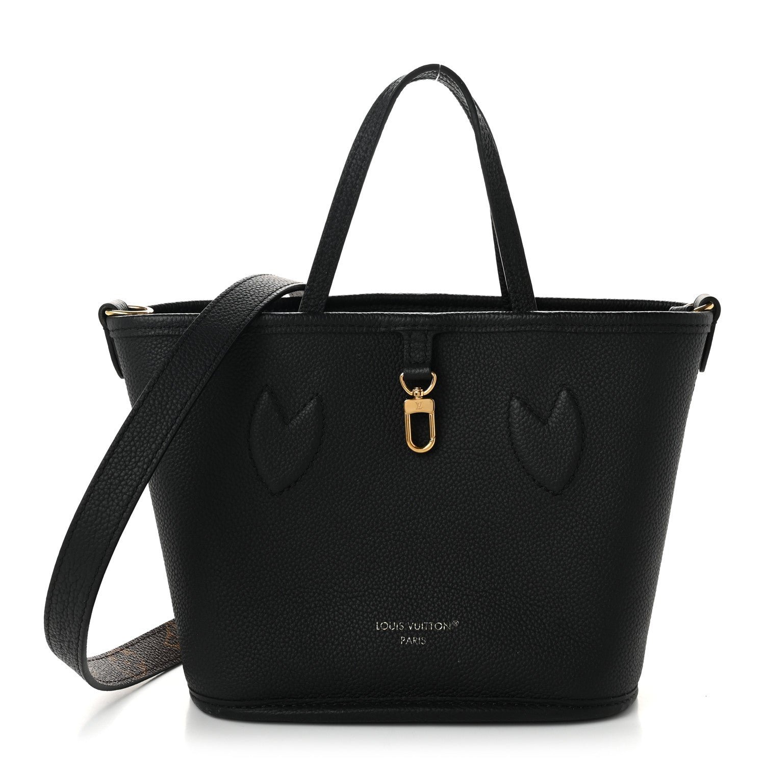 Louis Vuitton Monogram Neverfull Inside Out Bandouliere BB Black