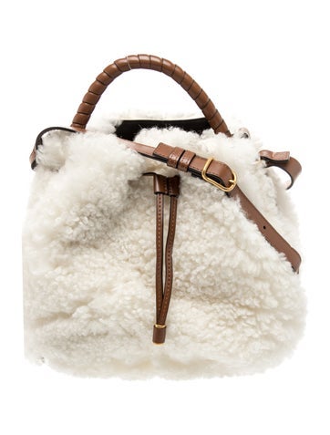 Shearling Marcie Hobo Small