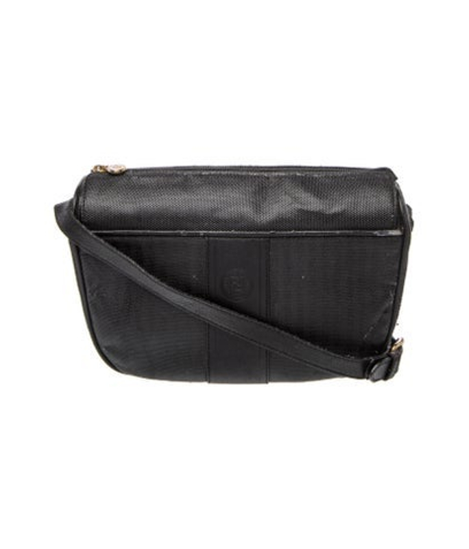 Fendi Pequin Crossbody Bag Vintage