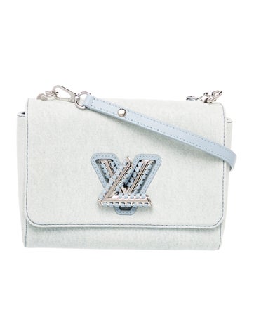 Denim Twist MM Handbag