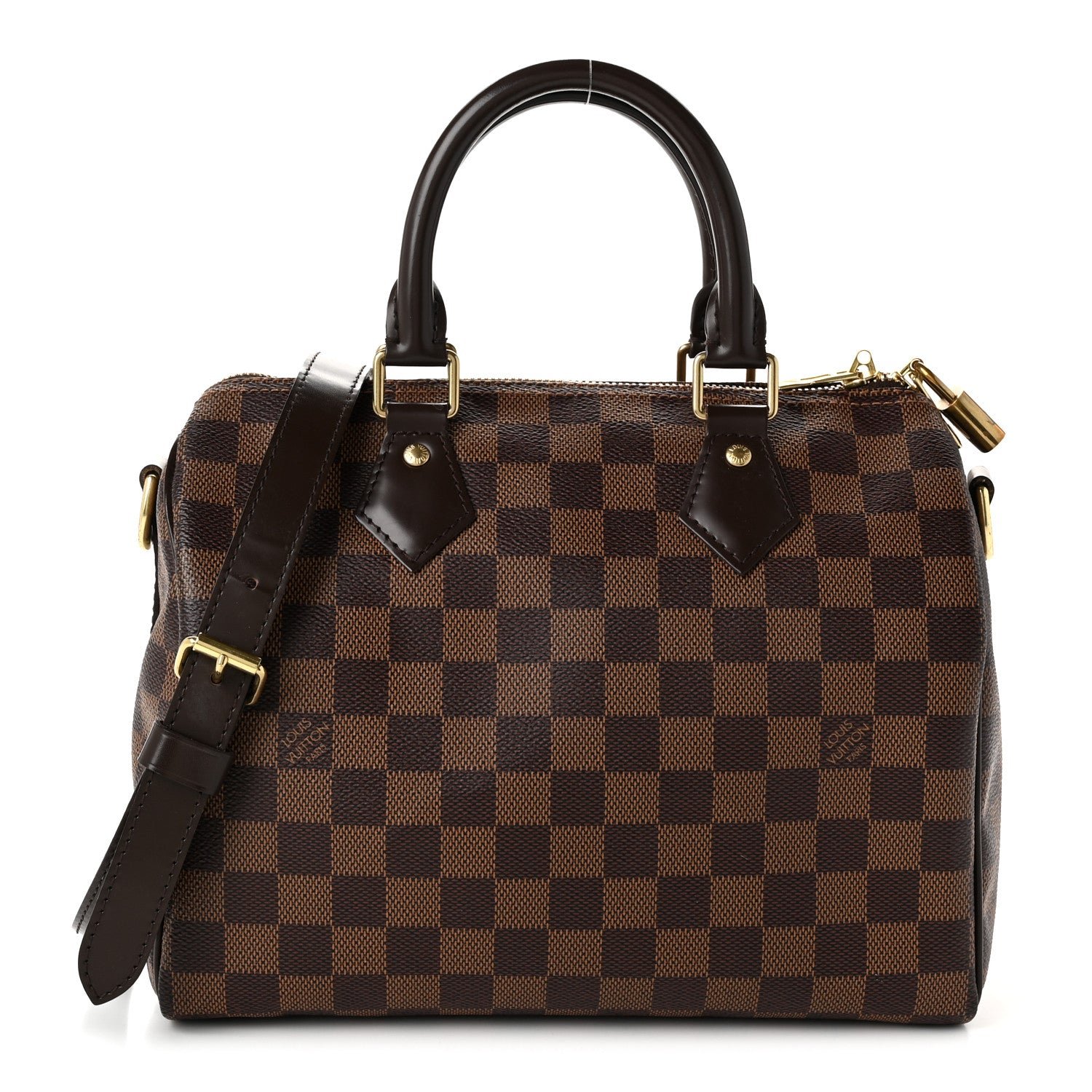 Louis Vuitton Damier Ebene Speedy Bandouliere 25
