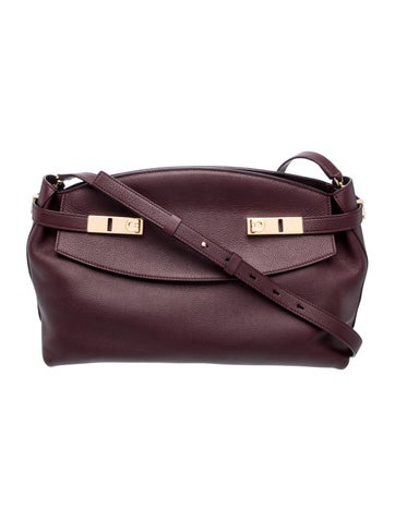 Ferragamo Leather Hug Large
