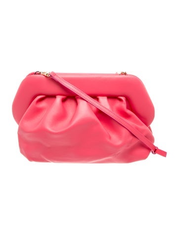 Themoire Leather Crossbody Bag