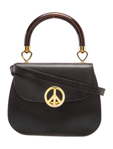 Leather Top Handle Bag